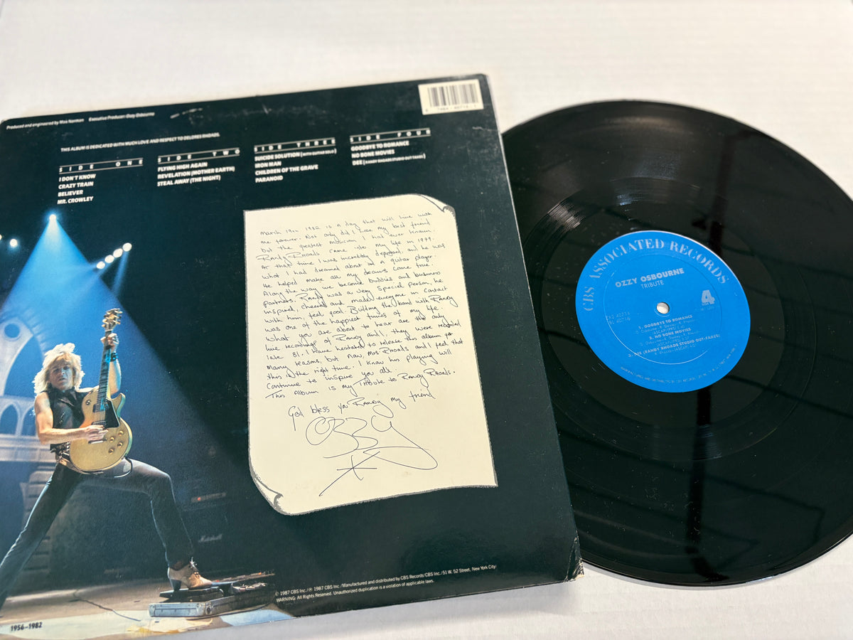 Ozzy Osbourne - Randy Rhoads Tribute